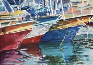 Botes en Caleta San Antonio