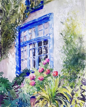 La ventana azul